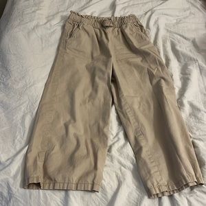 H&M tan pants size 8 (girls)